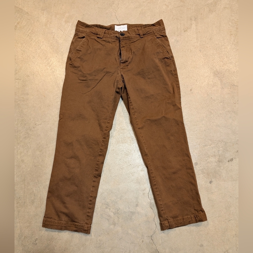 Men's Brown Chino Pants - Classic Fit